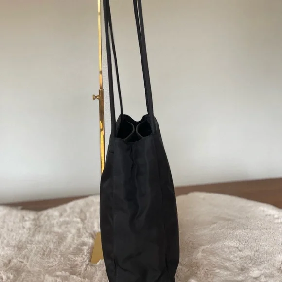Prada Black Nylon Shoulder Bag